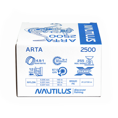 Катушка Nautilus Arta 2500