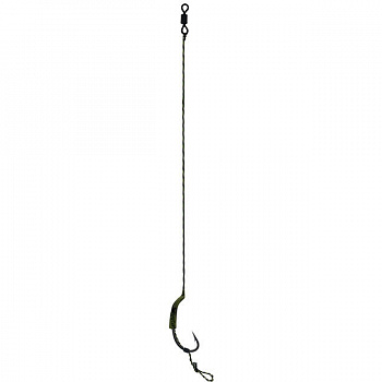 Крючки с поводками Mikado Carp Fine Line P13 "UNIVERSAL RIG" № 2 / 25 lbs / 23 см.  ( 2 шт.)